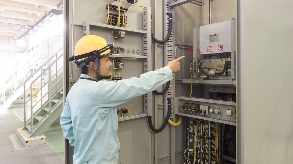 電気設備の試験調整業務に使命感を持って臨む 点検イメージ写真